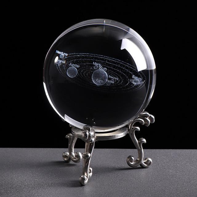 Beautiful Round Glass Ornament