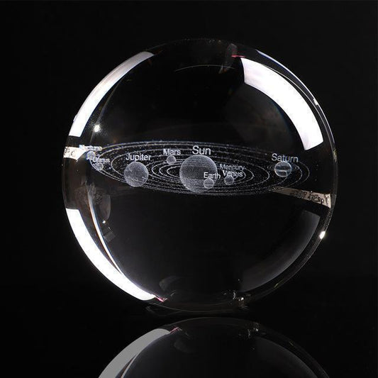 Beautiful Round Glass Ornament - Luxicro