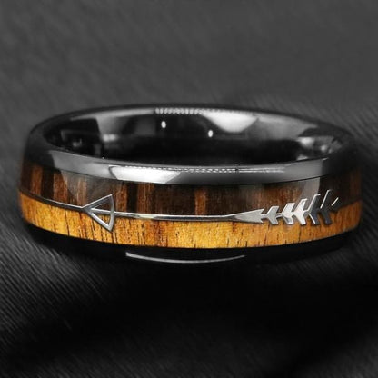 Fashionable Arrow Pattern Unisex Ring - Luxicro