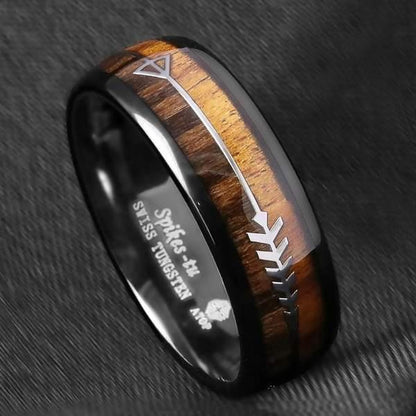 Fashionable Arrow Pattern Unisex Ring