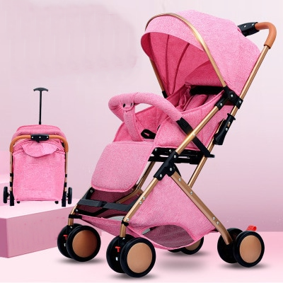 Lightweight Folding Baby Stroller