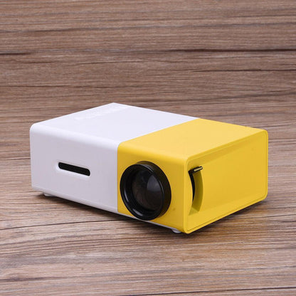 Compact 600lm Small LED Home Projector - Luxicro