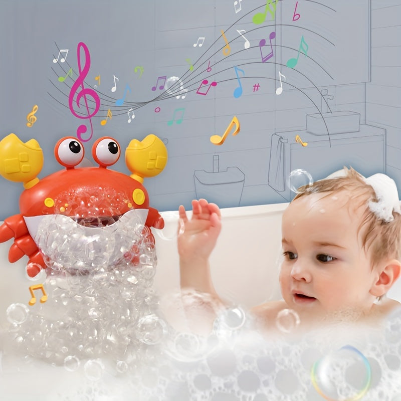 Colorful Rubber Crab Shower Toy