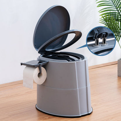 Modern Plastic Floor Mount Toilet Bowl with Seat