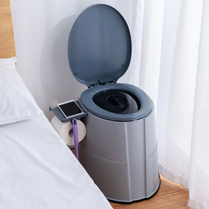 Modern Plastic Floor Mount Toilet Bowl with Seat