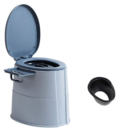 Modern Plastic Floor Mount Toilet Bowl with Seat