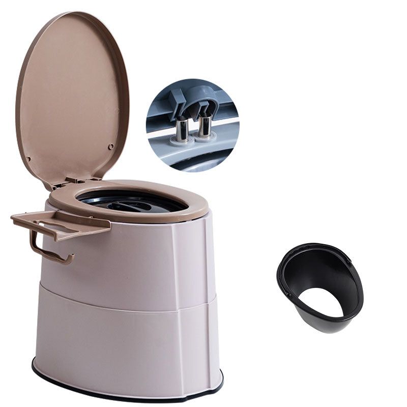 Standard White Toilet Bowl with Seat