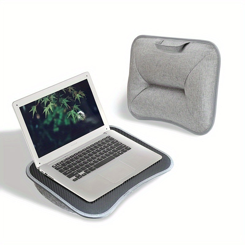 Compact Laptop Table with Cushion Base - Luxicro