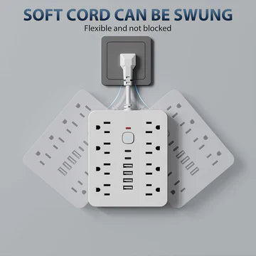 Multi Outlet Surge Protector Power Strip