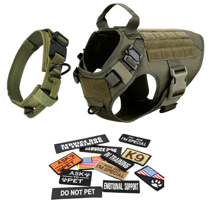 Durable Dog Vest Harness With Front Clip And Back Handle