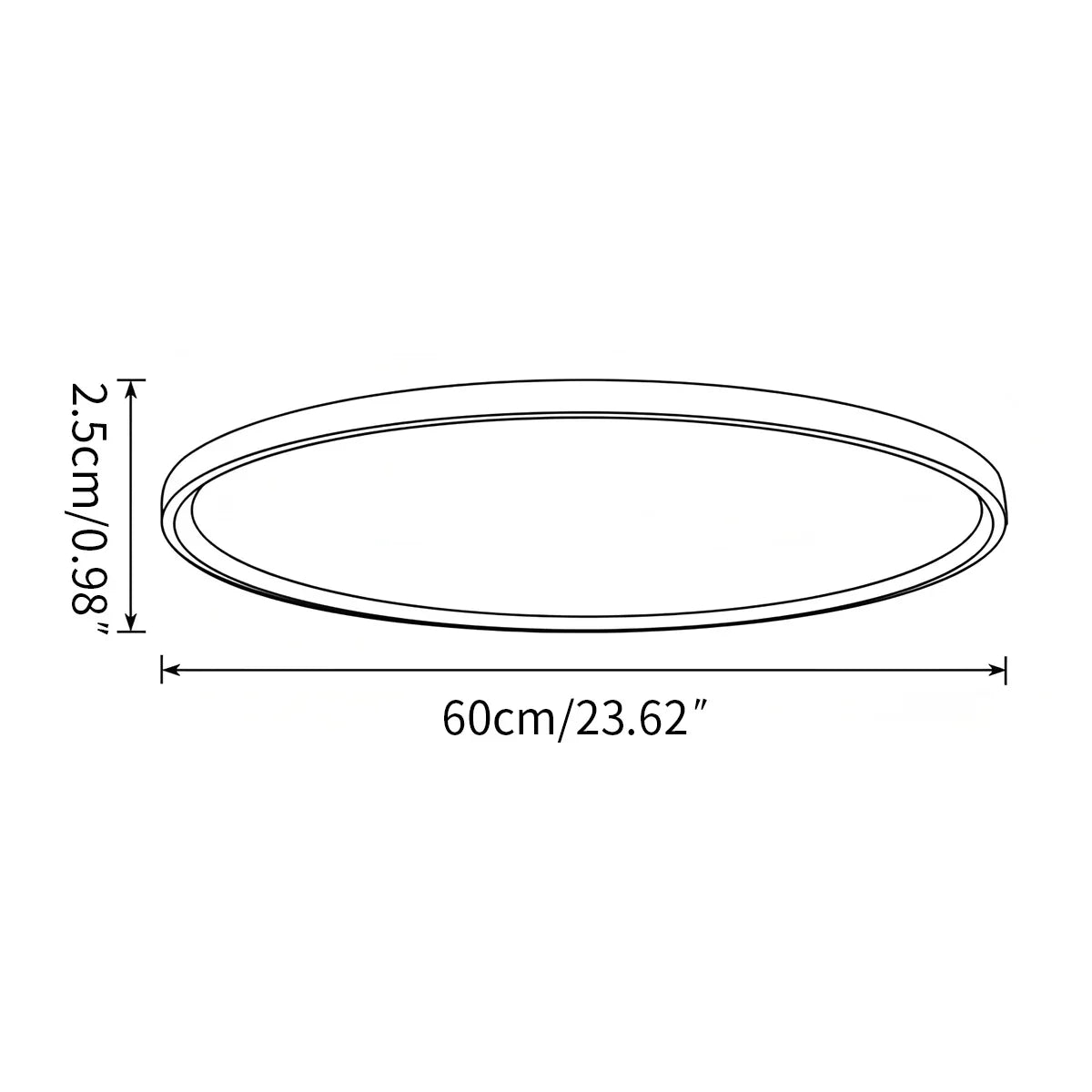 Simple White Ceiling Light Fixture for Bedroom