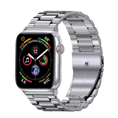Silver Tone Durable Men's Wristband
