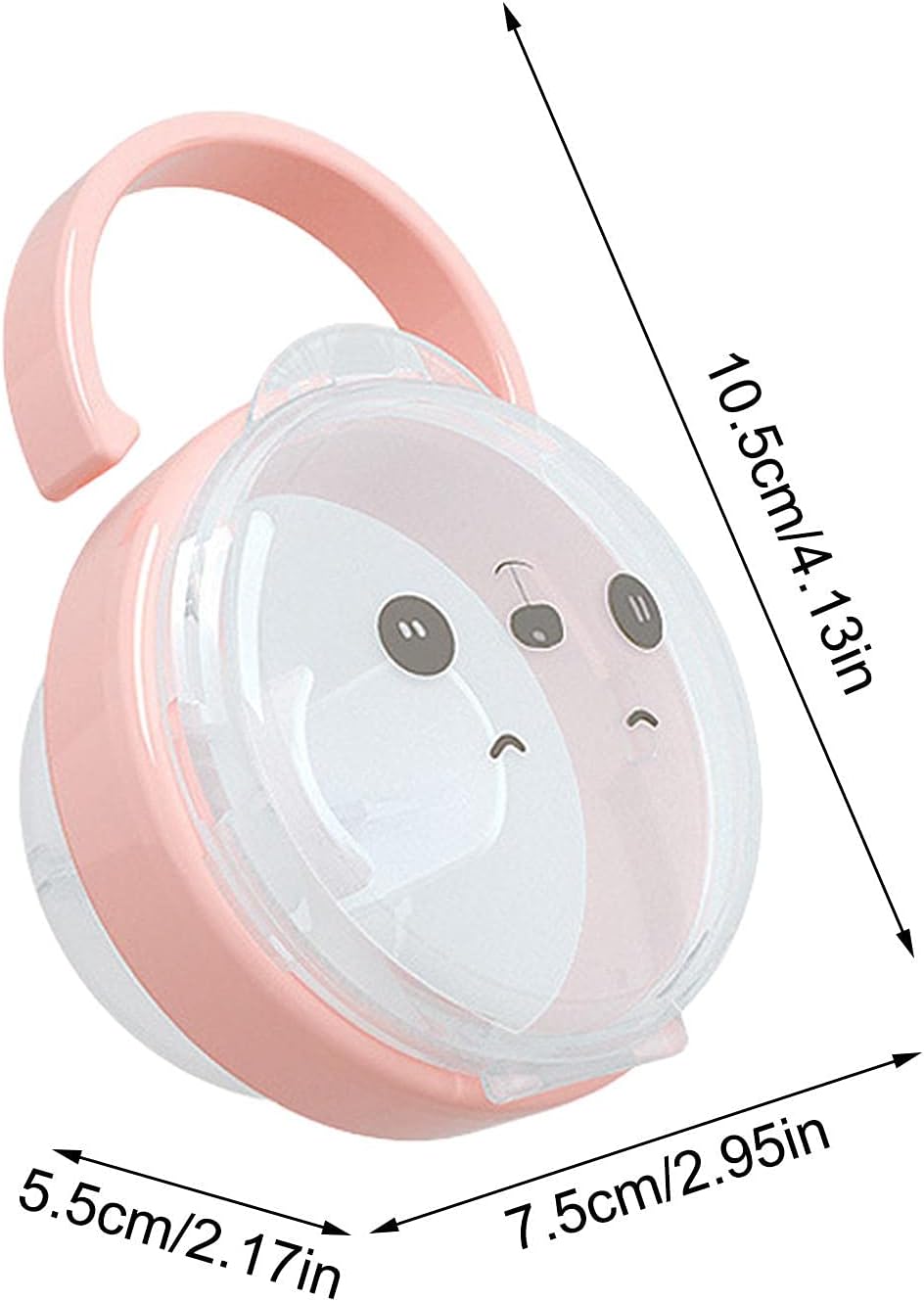 Cute Baby Pacifier with Soft Animal Cover