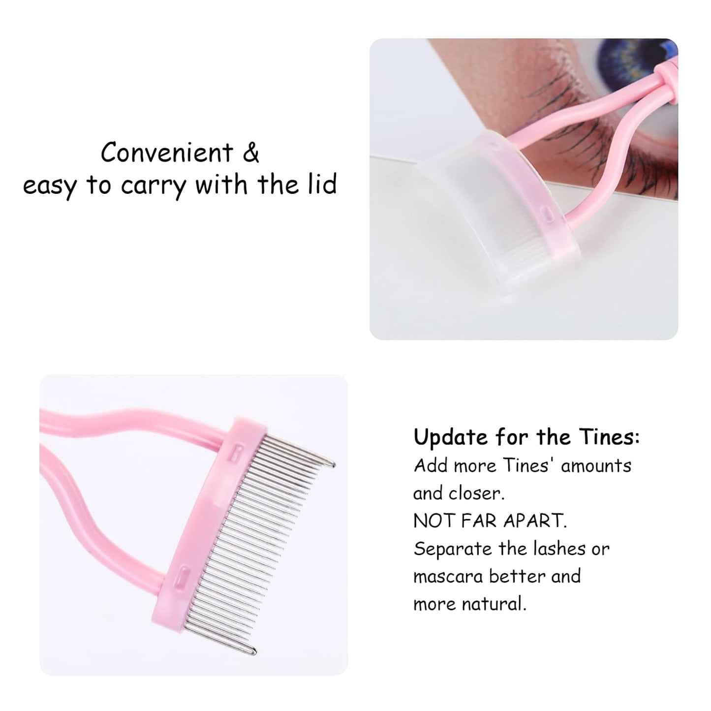 Accurate Lash Comb and Mascara Applicator Set