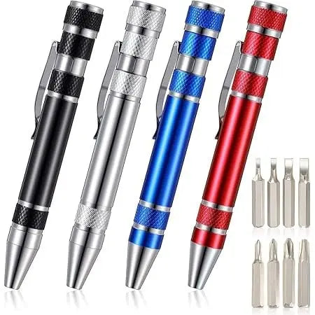 Portable 8-in-1 Pocket Tool Kit - Luxicro