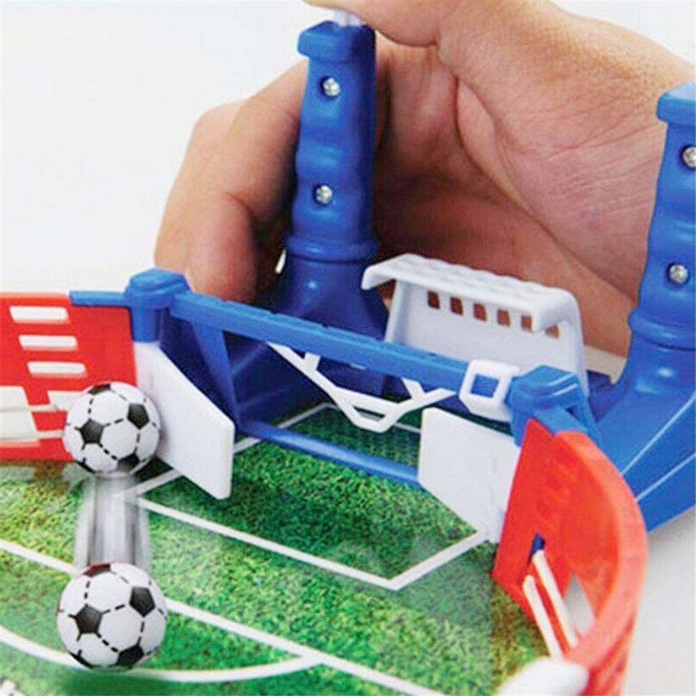 Compact Table Football Game for Home Fun