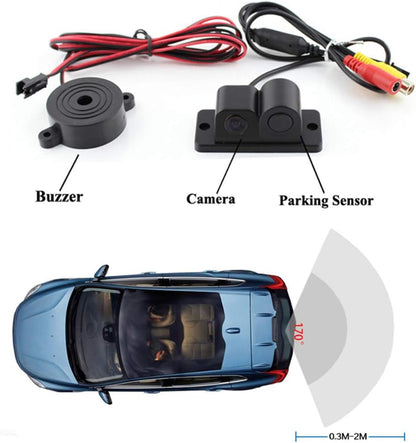 Wireless Rear View Camera with Parking Assist System