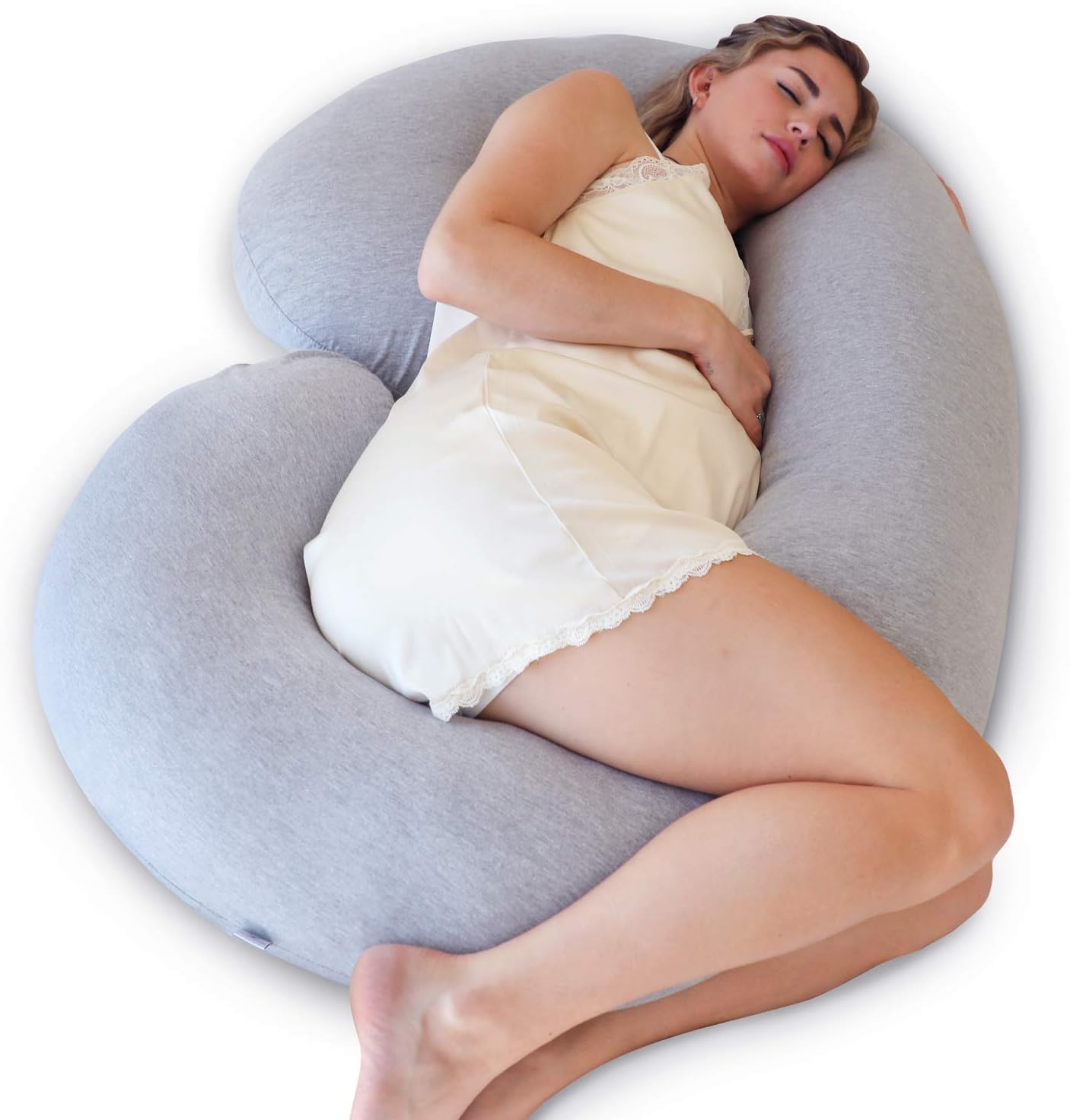 Contoured Maternity Support Pillow - Luxicro