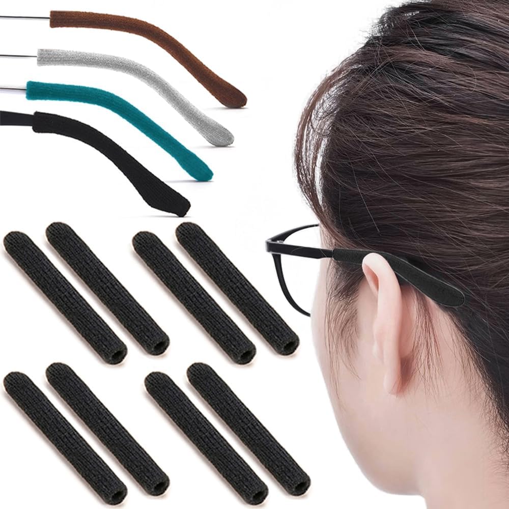 Soft Foam Ear Pads for Glasses 4-Pack - Luxicro
