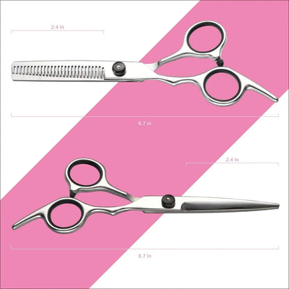 Premium Hair Cutting Kit with Sharp Thinning Scissors