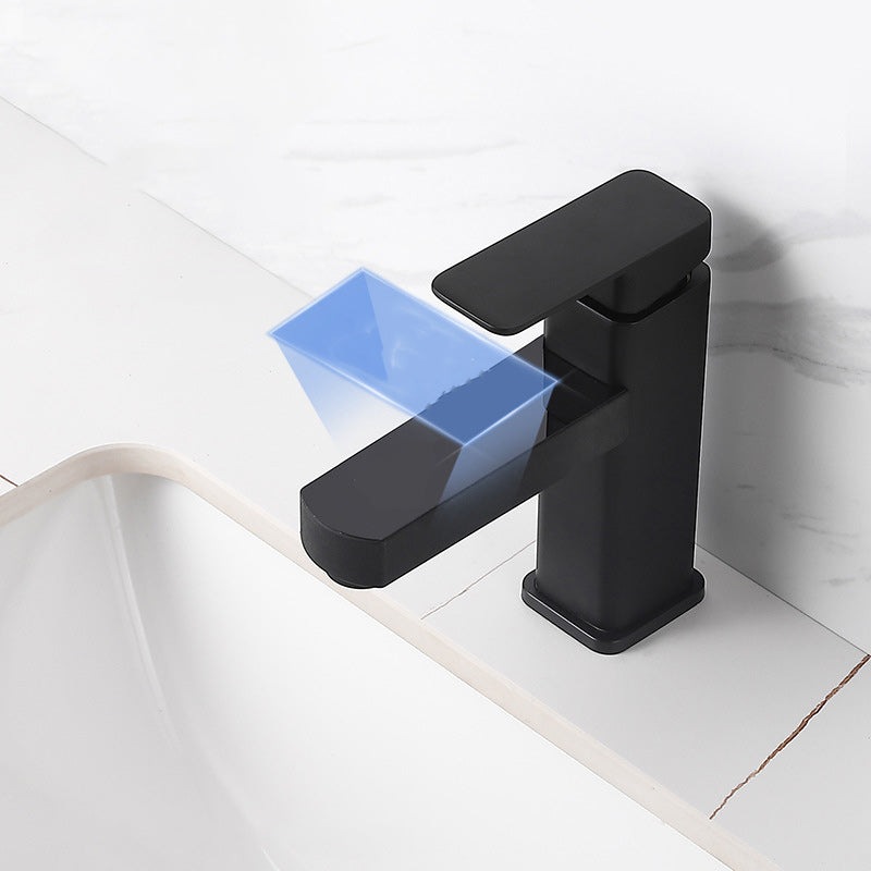 Contemporary Single Handle Digital Basin Faucet Mixer
