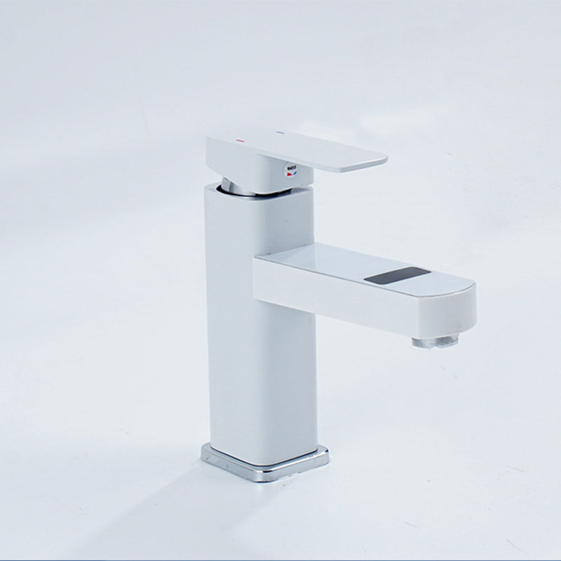 Contemporary Single Handle Digital Basin Faucet Mixer - Luxicro