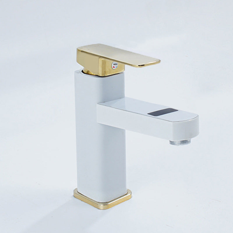 Contemporary Single Handle Digital Basin Faucet Mixer