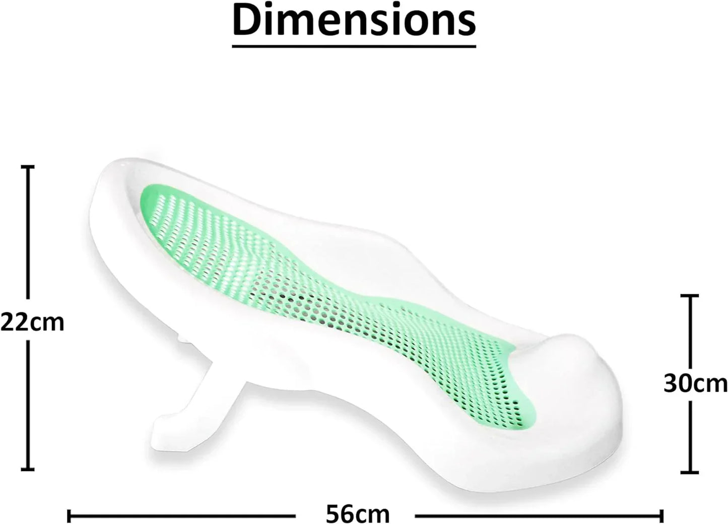 Comfortable Baby Bath Support with Soft Ergonomic Seat