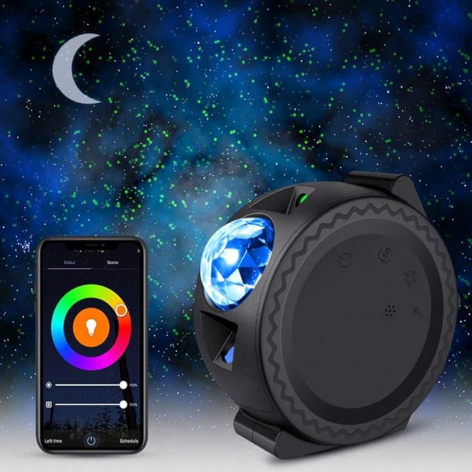 Cosmic Night Light Projector with Remote Control - Luxicro