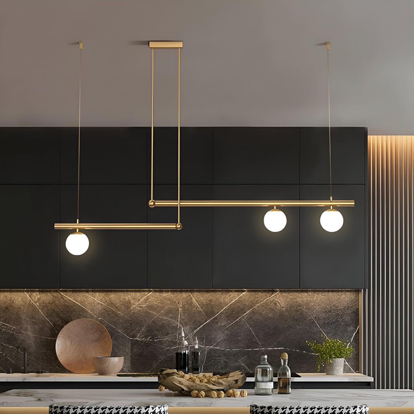 Stylish Clear Hanging Lamp