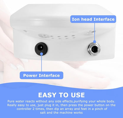 Advanced Ionic Foot Bath for Home Detox Therapy