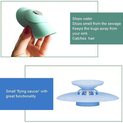 Easy Clean Sink Drain Strainer Plug