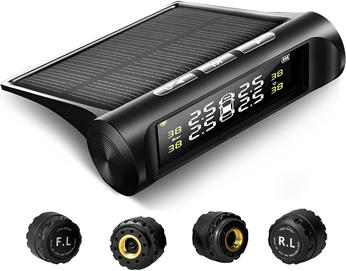 Accurate Car Tire Pressure Alert System - Luxicro