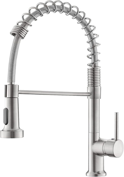 Easy Install Kitchen Faucet With Pull Out Spray