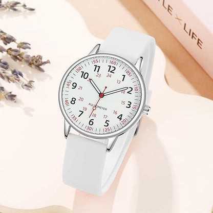 Stylish Women's Water Resistant Clip Watch