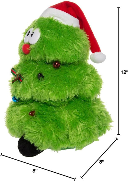 Colorful Singing Animated Holiday Tree