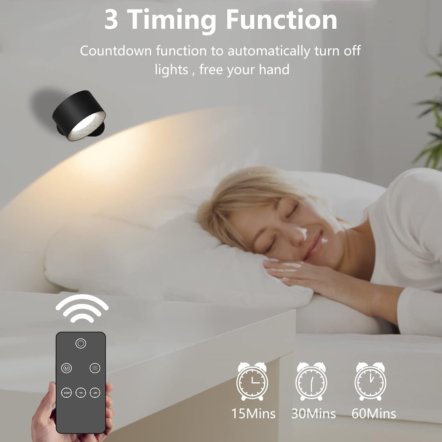 Portable LED Outdoor Indoor Wall Lamp