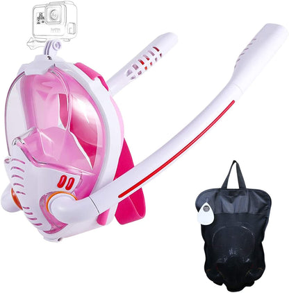 Crystal Clear Anti-Fog Snorkel Mask