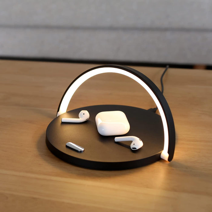 Compact LED Desk Charger Lamp