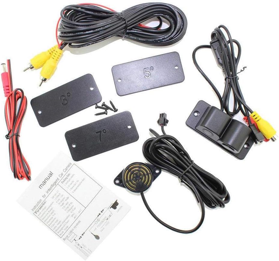 HD Car Backup Camera with Parking Sensor System