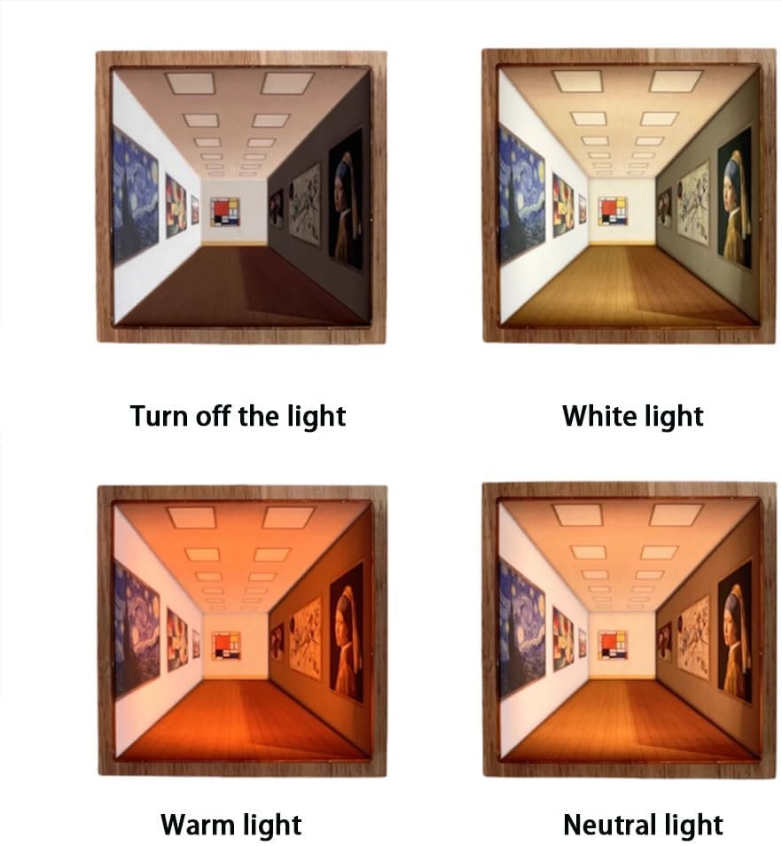 Bright 3D Color LED Night Light