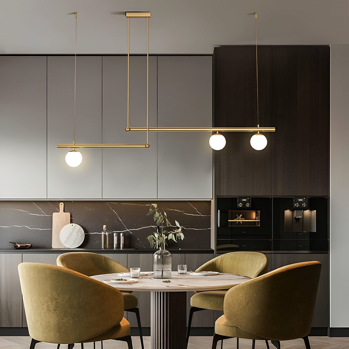 Stylish Clear Hanging Lamp