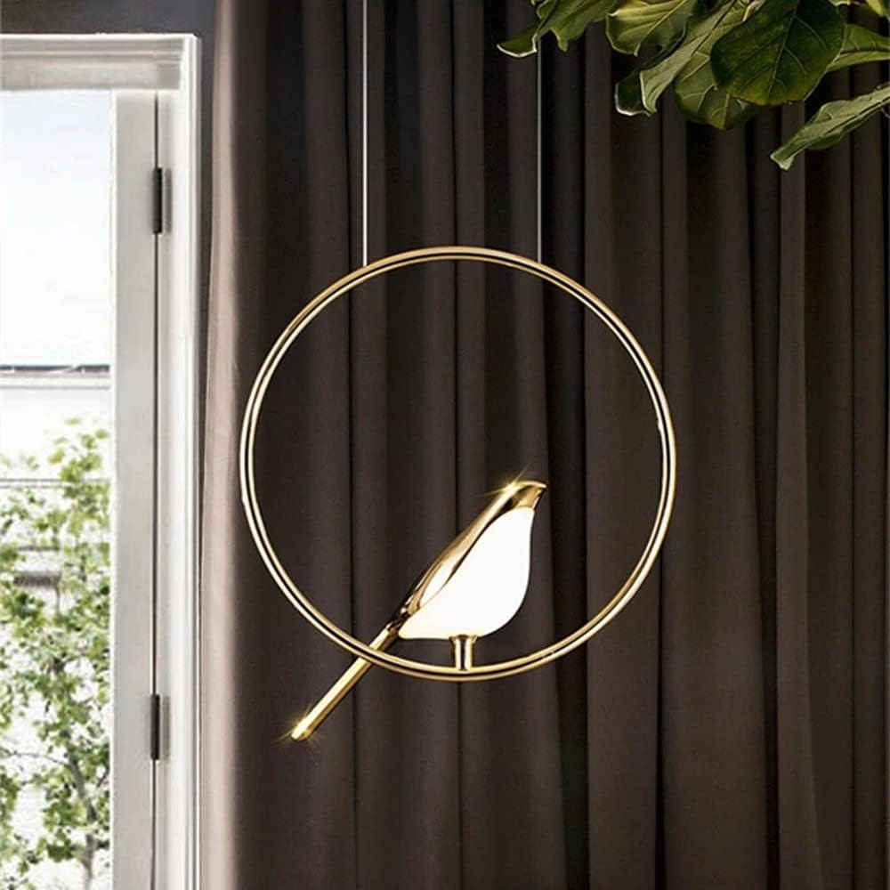 Unique Circular Birdcage Ceiling Light