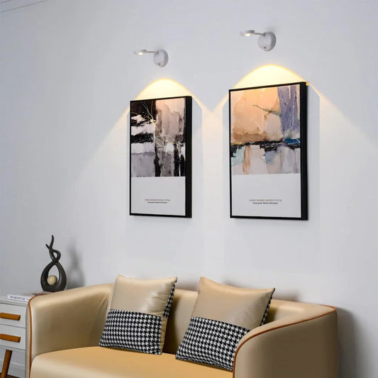 Adjustable Bright LED Security Light with 360° Rotation - Luxicro