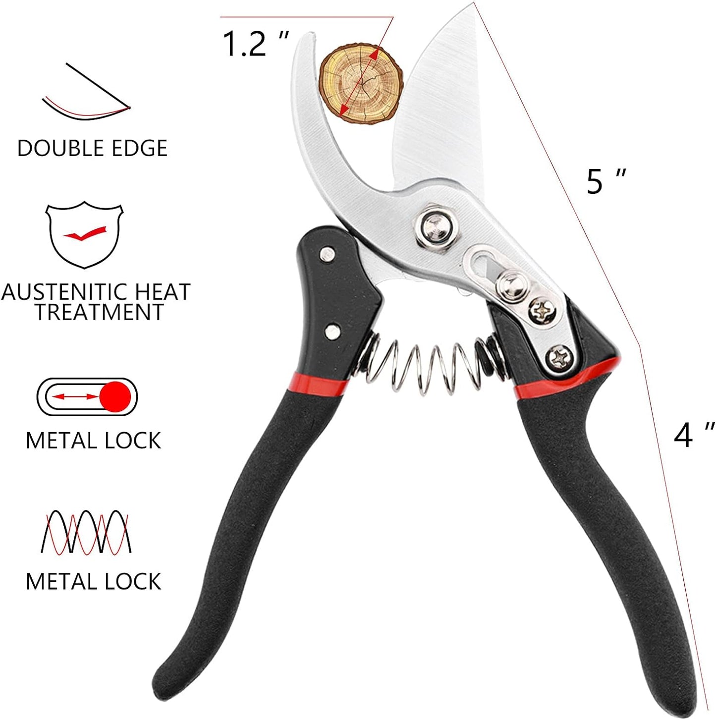 Precise Heavy Duty Garden Clippers