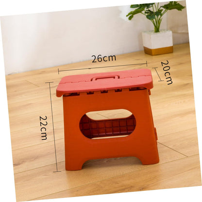 Compact Folding Step Stool with Grip Handle