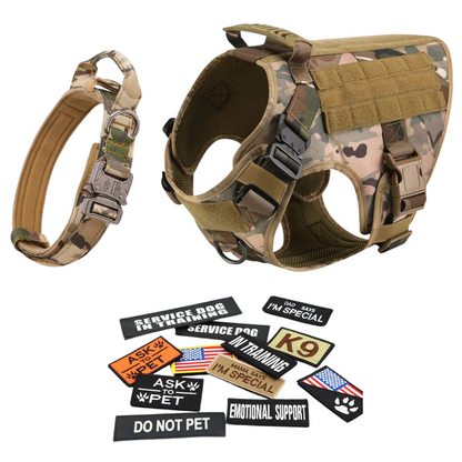 Durable Dog Vest Harness With Front Clip And Back Handle