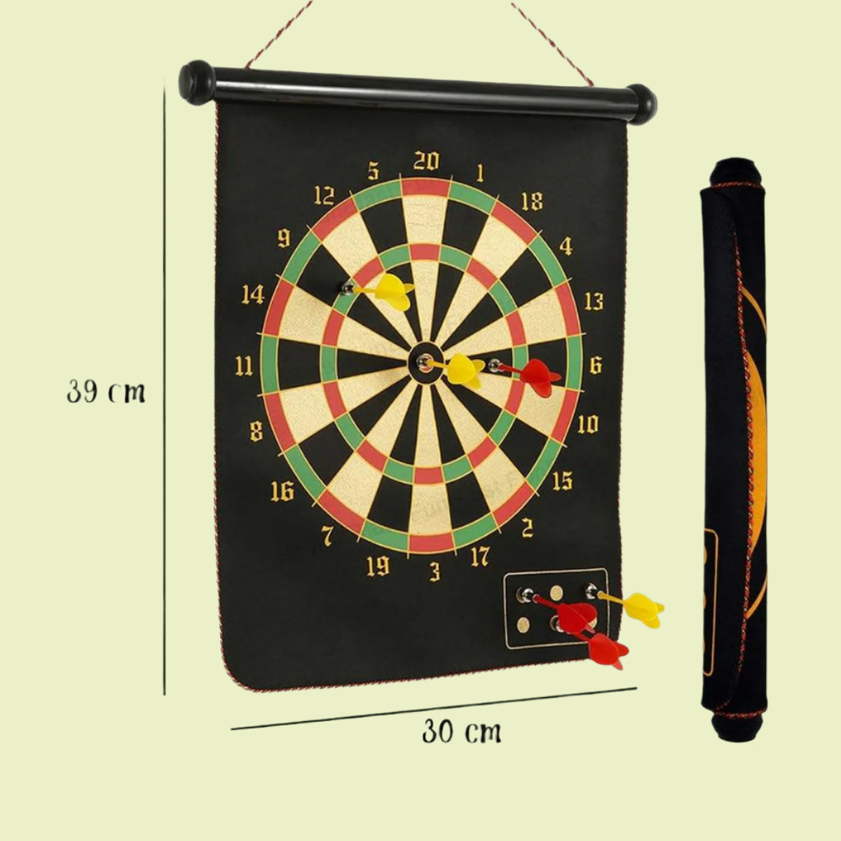 Kid Friendly Magnetic Dart Board Set
