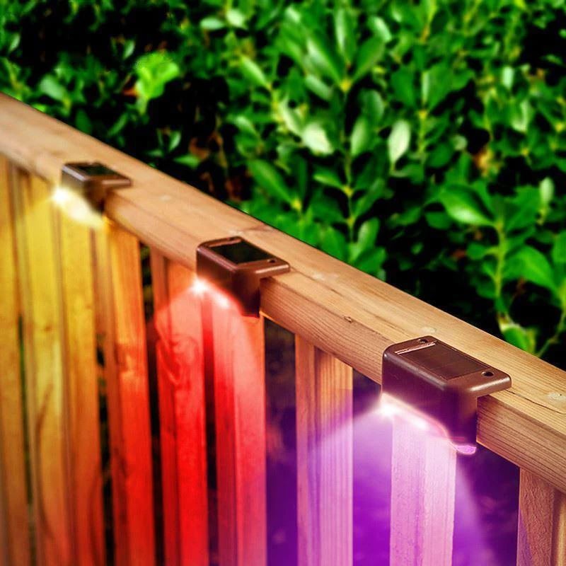 Green Solar Powered Garden Lights