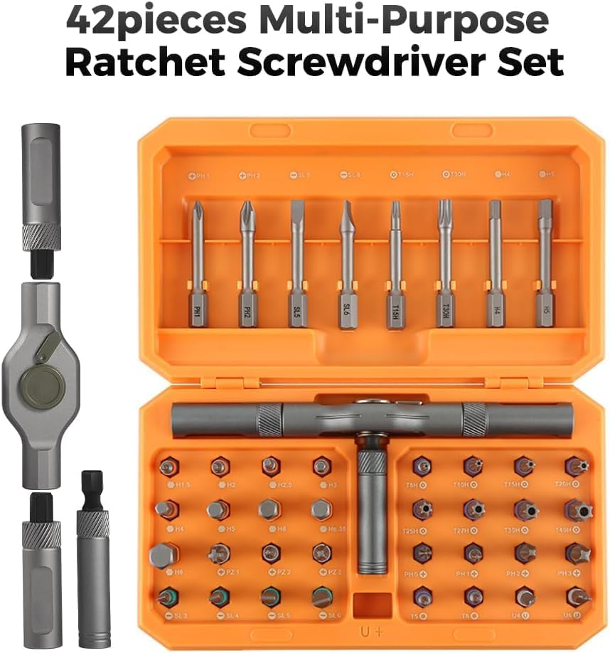 Complete 42-Piece Magnetic Tool Set